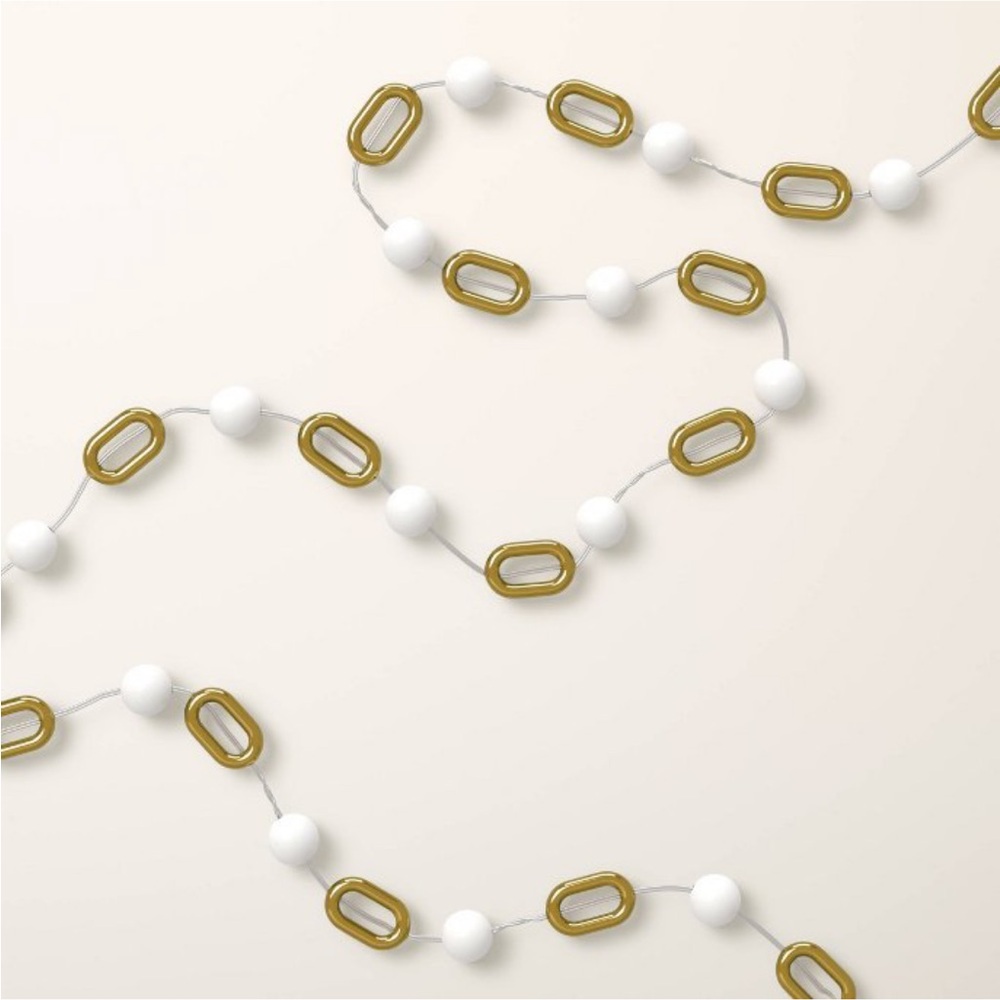 ♠️ 25-Count LED Pearl String Lights - Kate Spade New York x Target - Picture 2 of 3